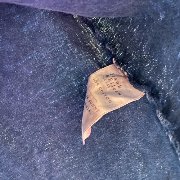 Frank & Eileen PATRICK Popover Henley Heritage Jersey Size: XS Mineral Blue - Picture 9 of 16